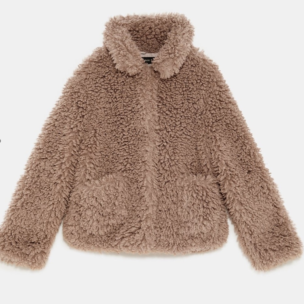 SOLD ✨ zara soft faux fur jacket - Picture 2 of 6